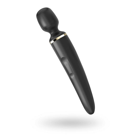 SATISFYER - WAND-ER WOMAN (BLACK/GOLD)