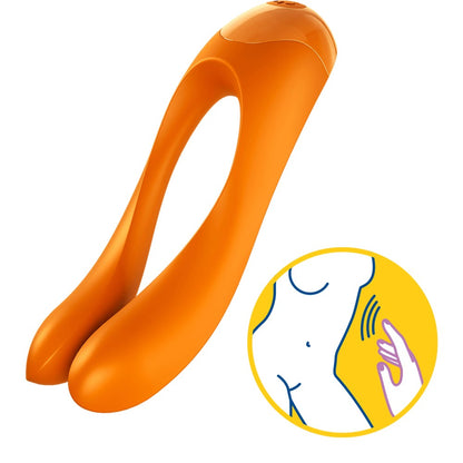 SATISFYER - CANDY CANE (ORANGE)_B0O25_1