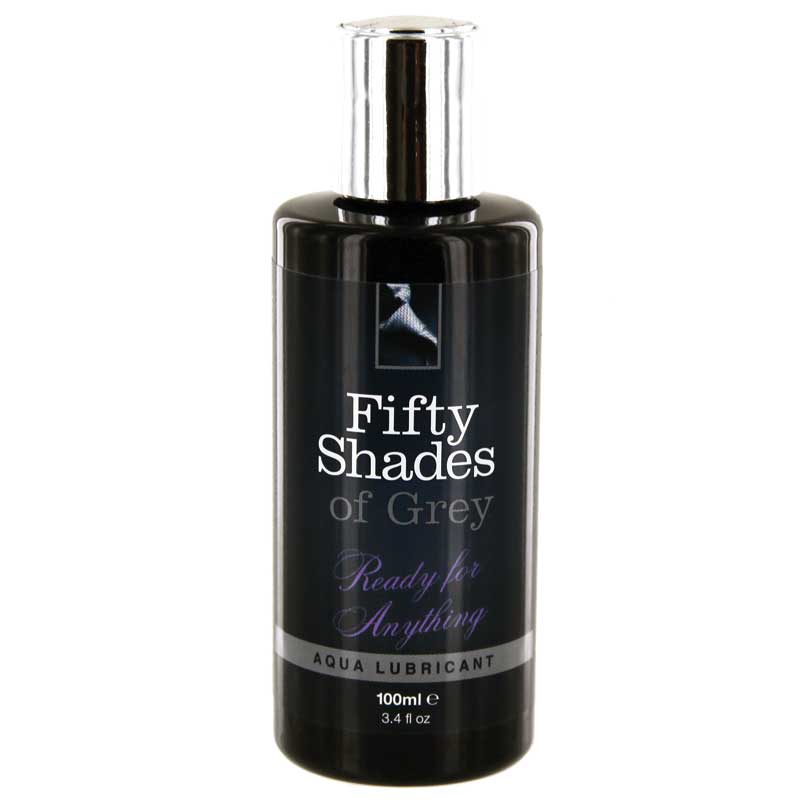 FIFTY SHADES OF GREY - READY FOR ANYTHING AQUA LUBRICANT 100 ML / 3.4 OZ.