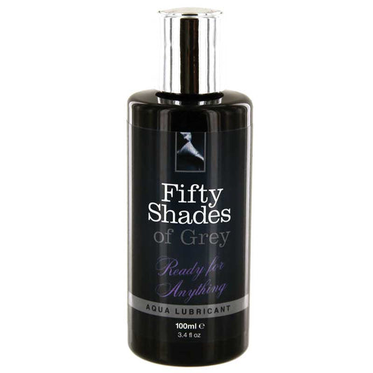 FIFTY SHADES OF GREY - READY FOR ANYTHING AQUA LUBRICANT 100 ML / 3.4 OZ.