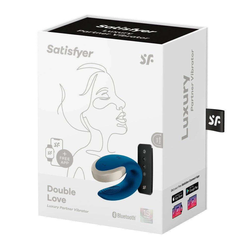 SATISFYER - DOUBLE LOVE (BLUE)