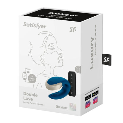 SATISFYER - DOUBLE LOVE (BLUE)
