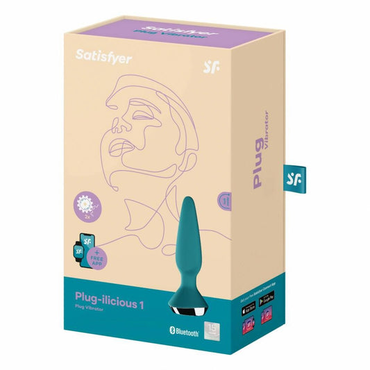 SATISFYER - PLUG-ILICIOUS 1 PETROL