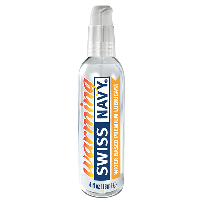 SWISS NAVY WARMING WATER-BASED LUBRICANT 4 OZ.