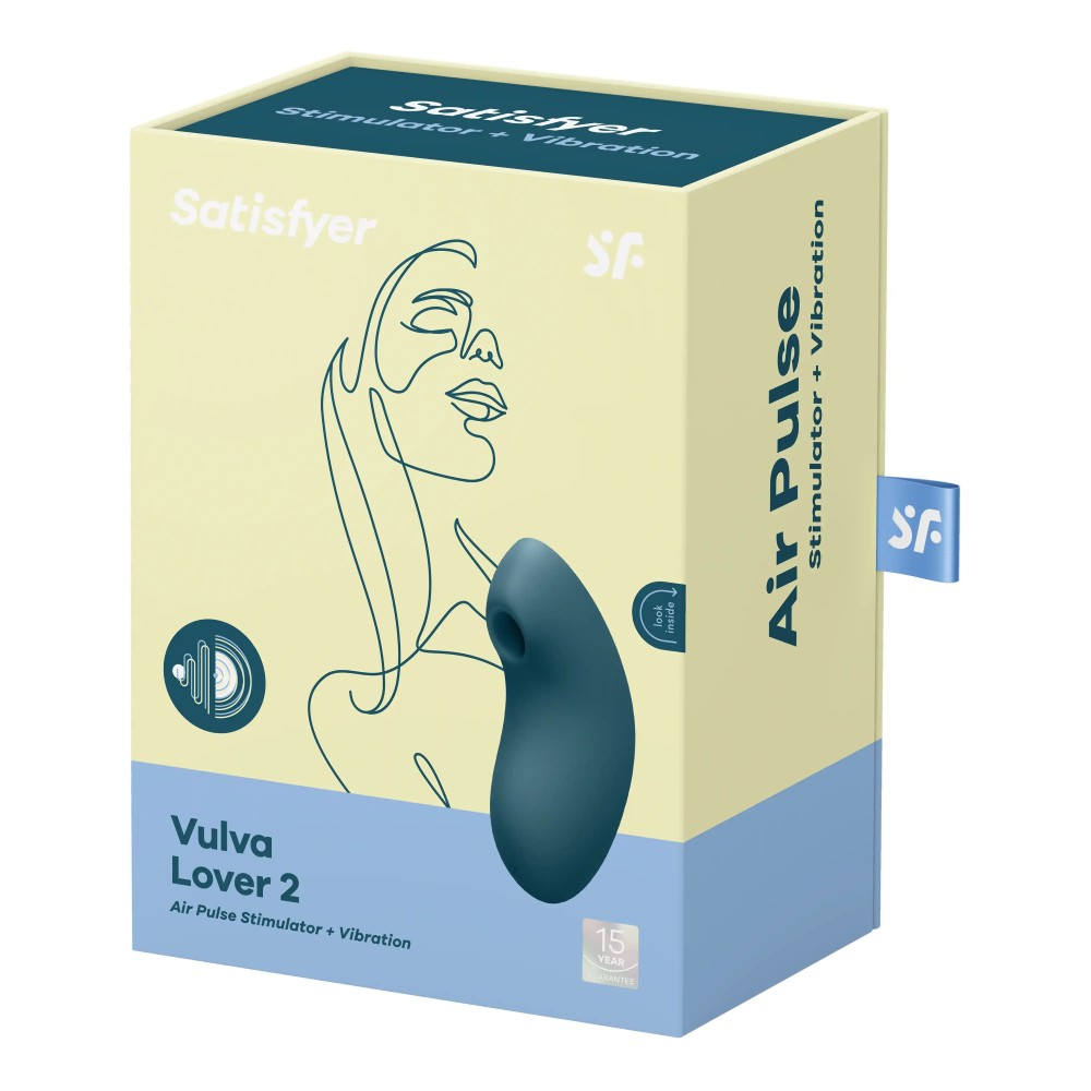 SATISFYER - VULVA LOVER 2 BLUE