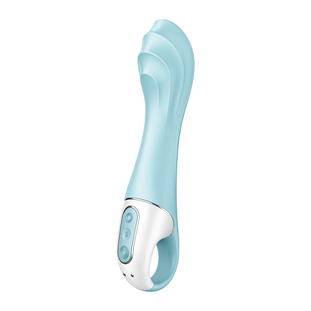 SATISFYER - AIR PUMP VIBRATOR 5+ BLUE