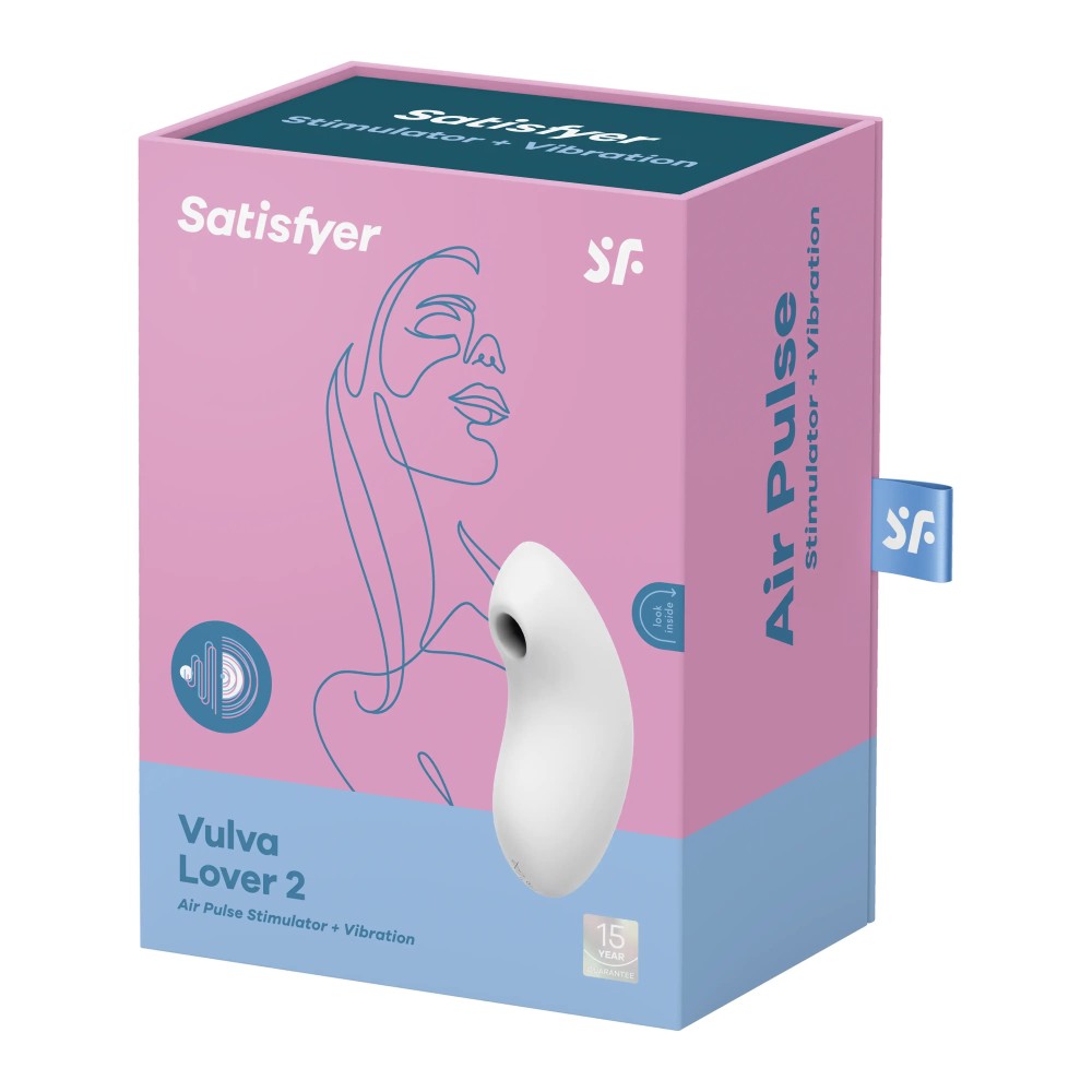 SATISFYER - VULVA LOVER 2 WHITE