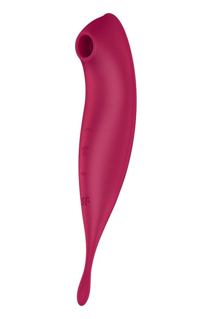 SATISFYER - TWIRLING PRO CONNECT APP DARK RED