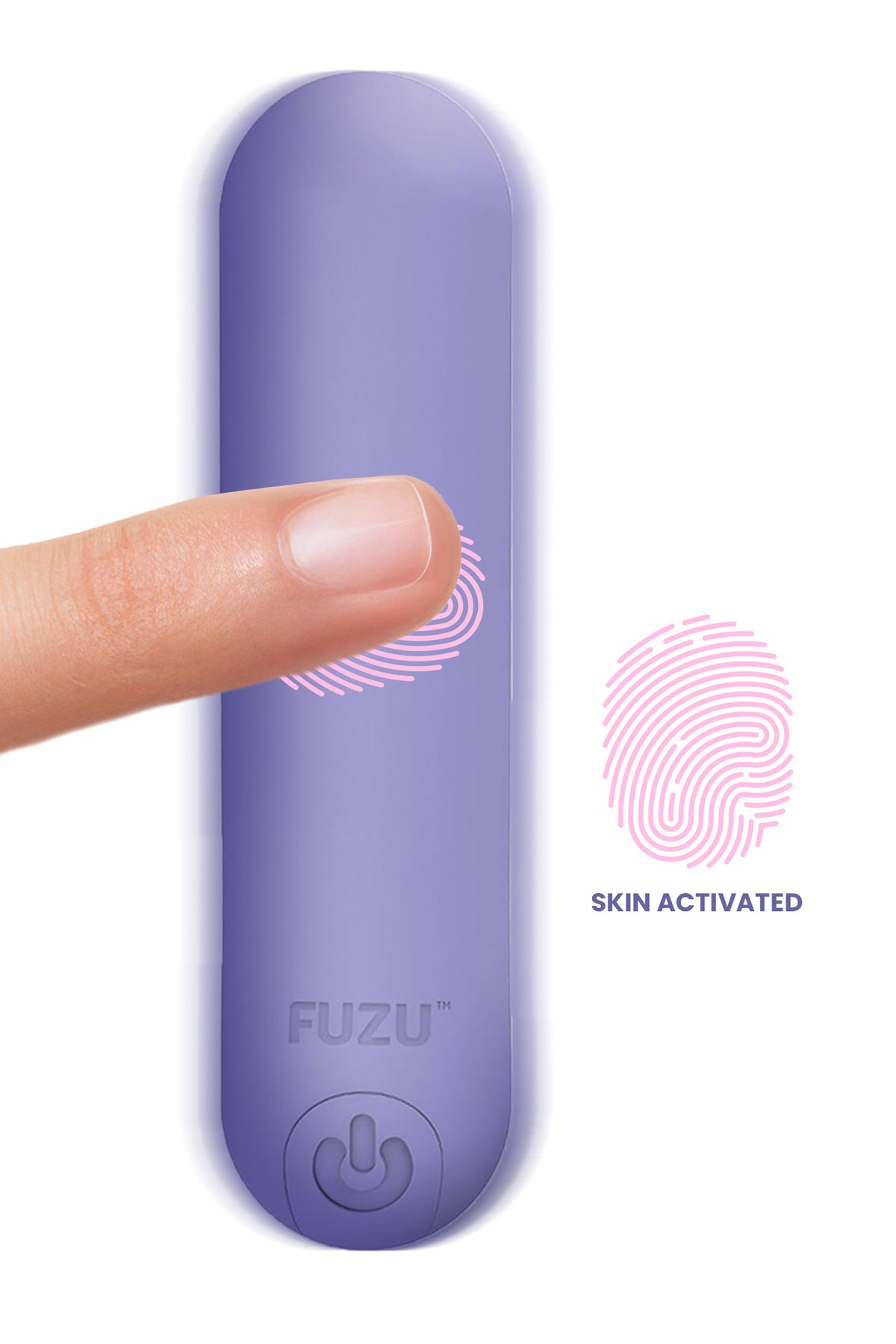 FUZU - SKIN ACTIVATED BULLET MASSAGER - PASTEL PURPLE