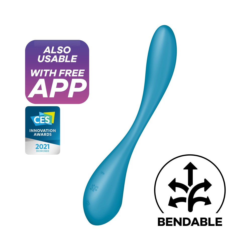 SATISFYER - G-SPOT FLEX 5+ PETROL
