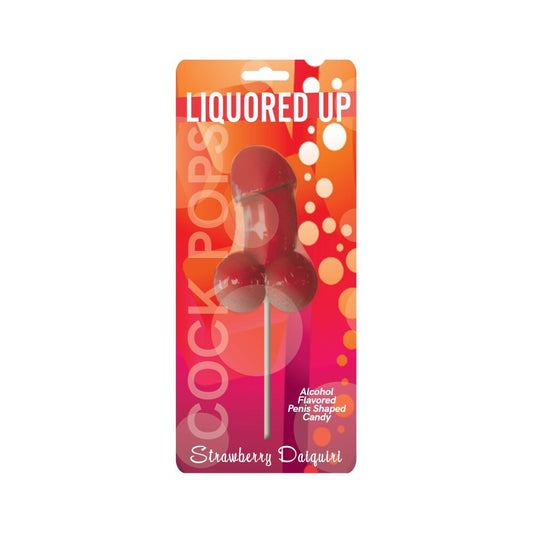 HOTT PRODUCTS - LIQUORED UP COCK POP-STRAWBERRY DAIQUIRI