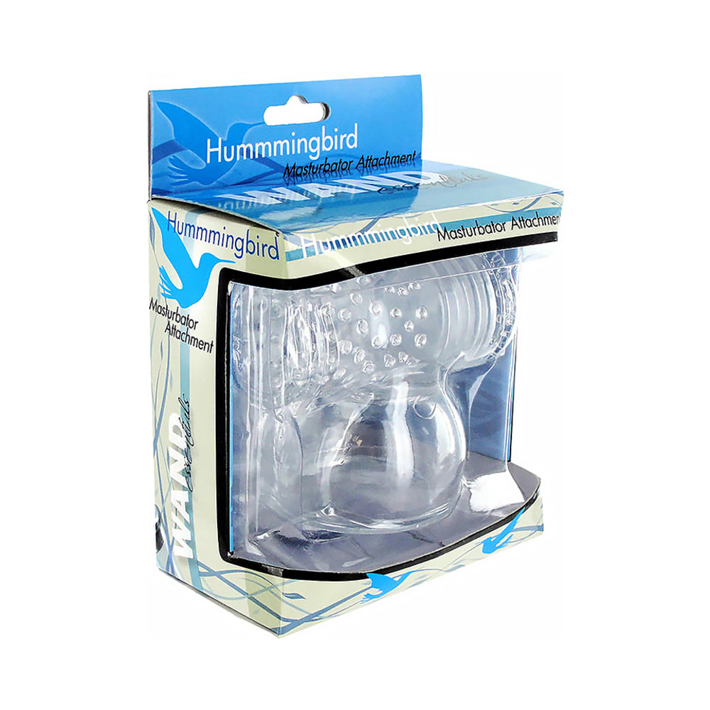 XR BRANDS - WAND ESSENTIALS HUMMMINGBIRD ATTACHMENT CLEAR