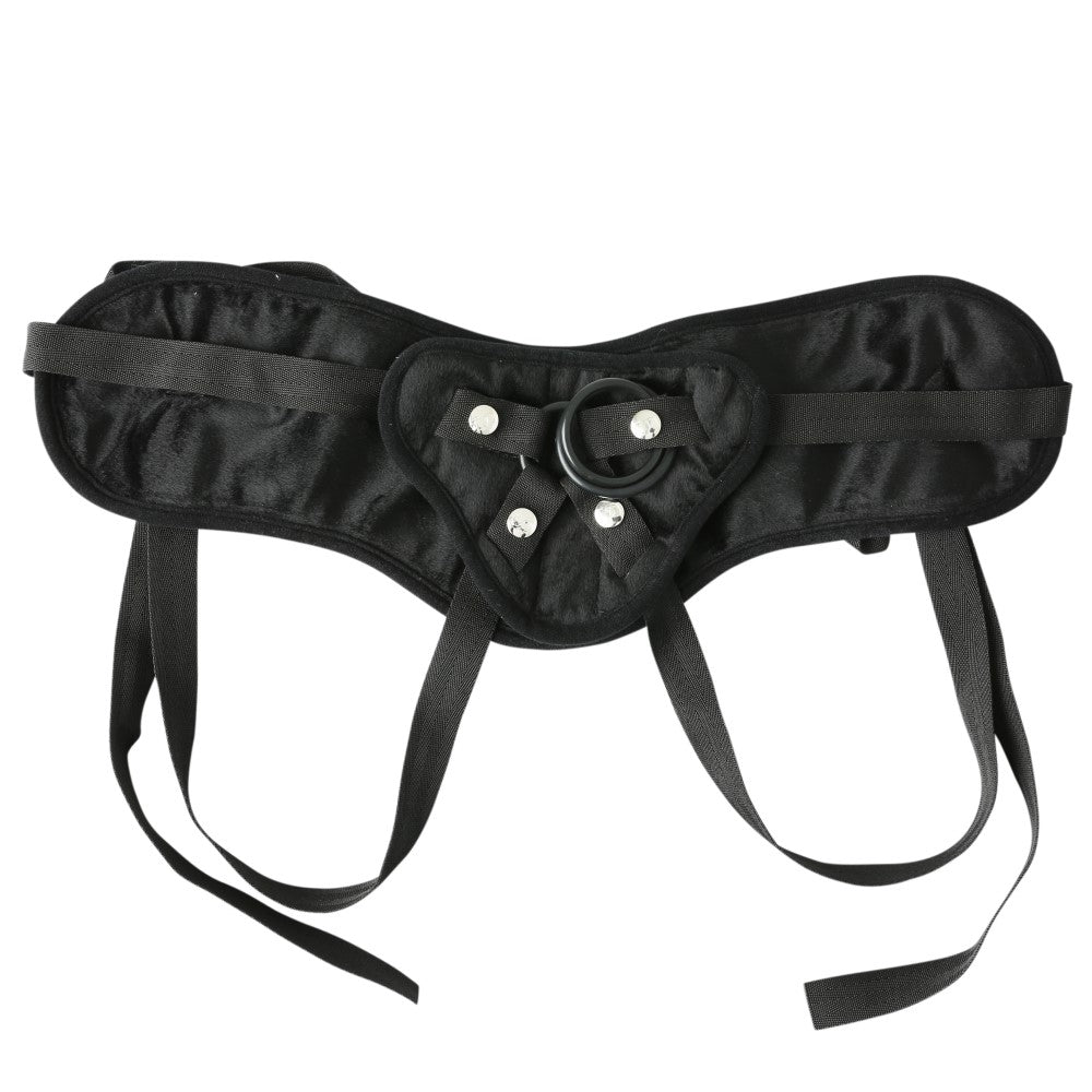 PLUS SIZE NOIRE ADJUSTABLE STRAP-ON HARNESS BLACK