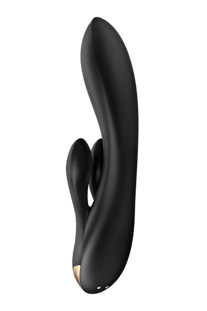 SATISFYER - DOUBLE FLEX BLACK