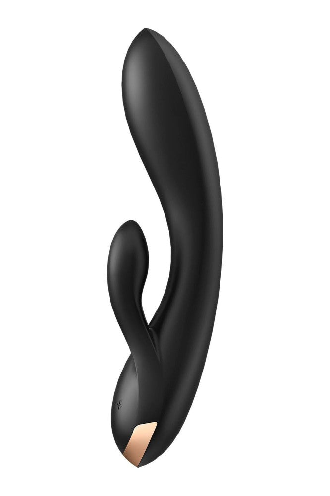 SATISFYER - DOUBLE FLEX BLACK
