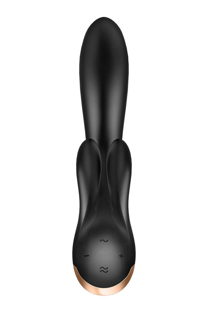SATISFYER - DOUBLE FLEX BLACK