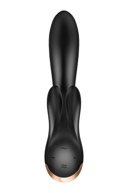 SATISFYER - DOUBLE FLEX BLACK