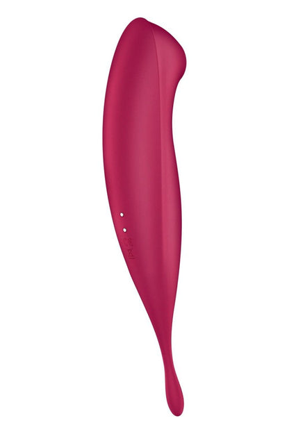 SATISFYER - TWIRLING PRO CONNECT APP DARK RED