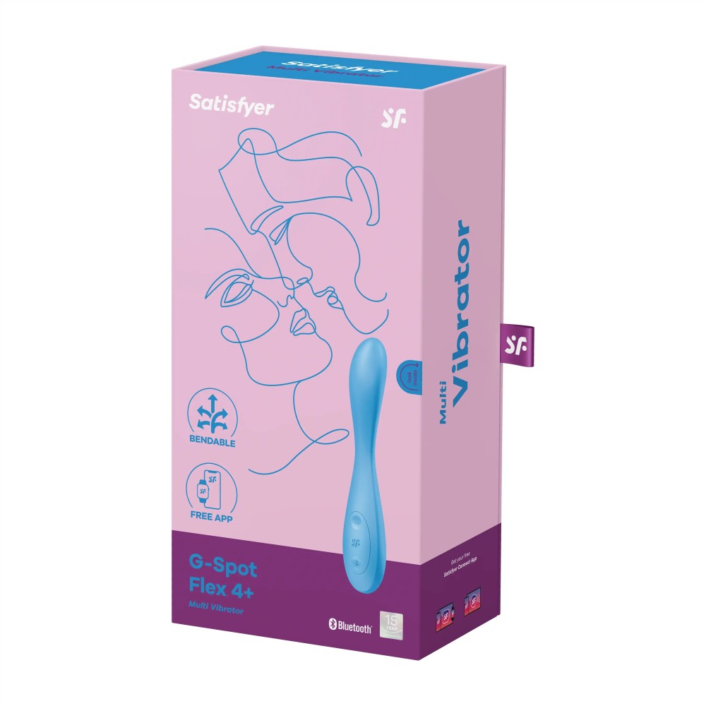 SATISFYER - G-SPOT FLEX 4+ BLUE