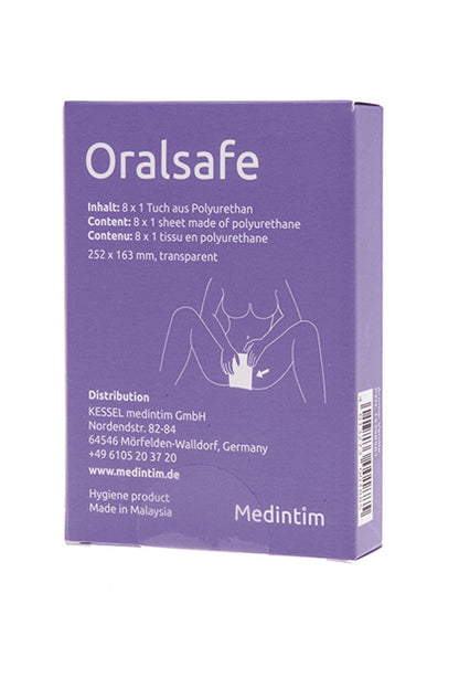 ORAL SAFE DAM VAINILLA 8 UDS