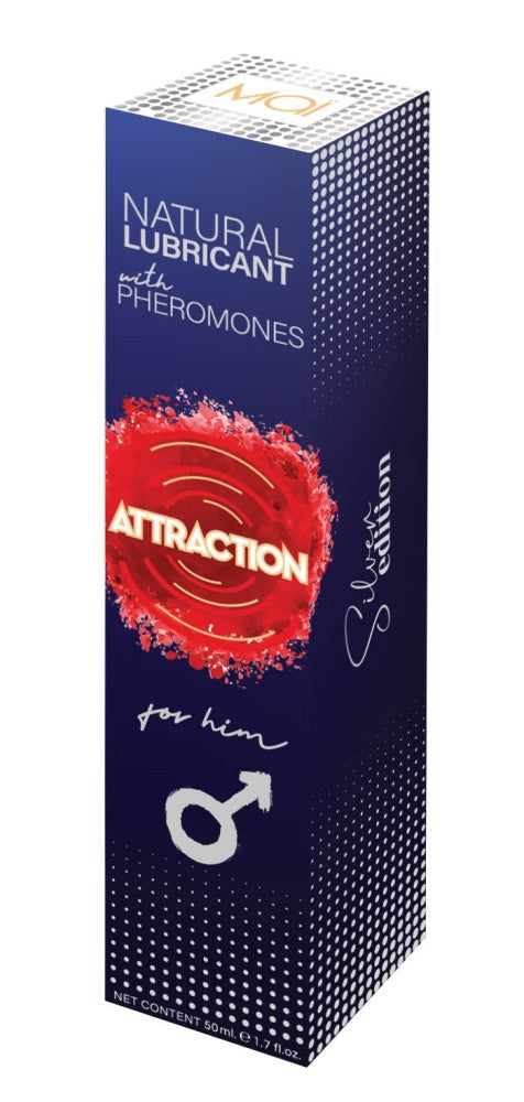 OUTLET - LUBRICANT WITH PHEROMONES ATTRACTION FOR HIM 50 ML
