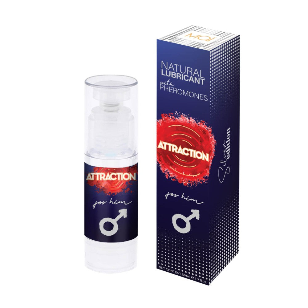 OUTLET - LUBRICANT WITH PHEROMONES ATTRACTION FOR HIM 50 ML