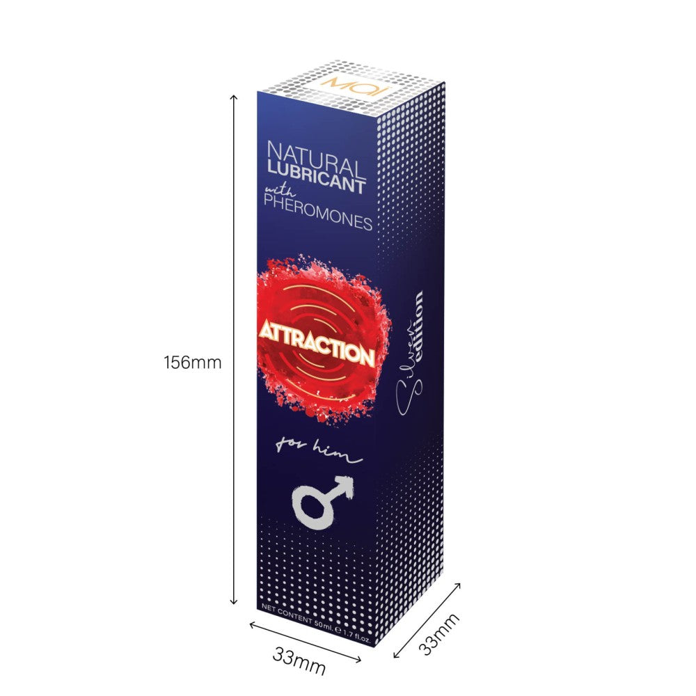 OUTLET - LUBRICANT WITH PHEROMONES ATTRACTION FOR HIM 50 ML