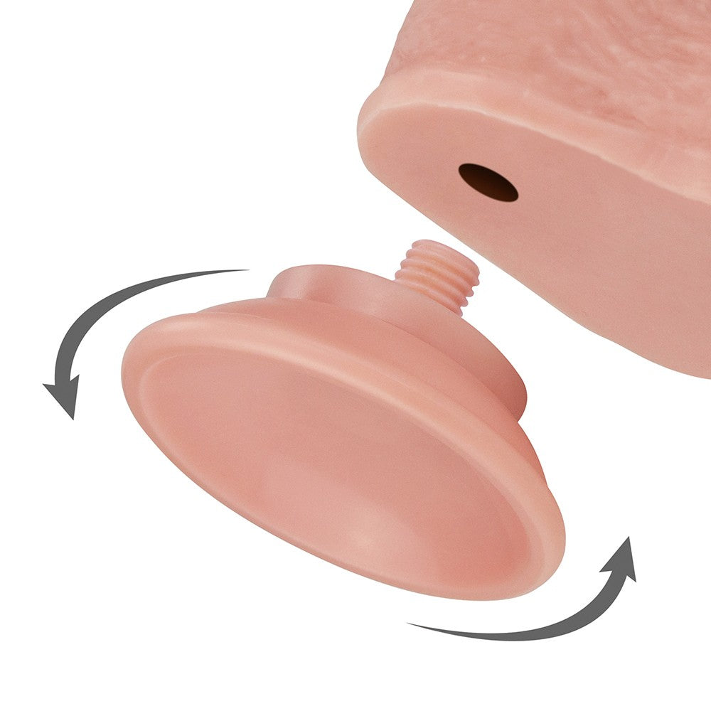 LOVETOY - 9'' SLIDING SKIN DUAL LAYER DONG 1