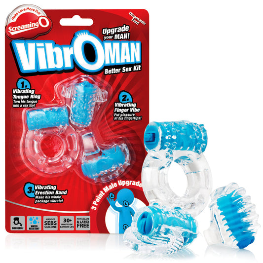 SCREAMING O VIBROMAN BLUE