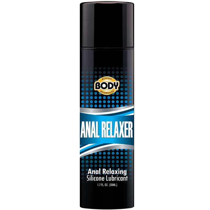 BODY ACTION - ANAL RELAXER SILICONE LUBE 1.7OZ