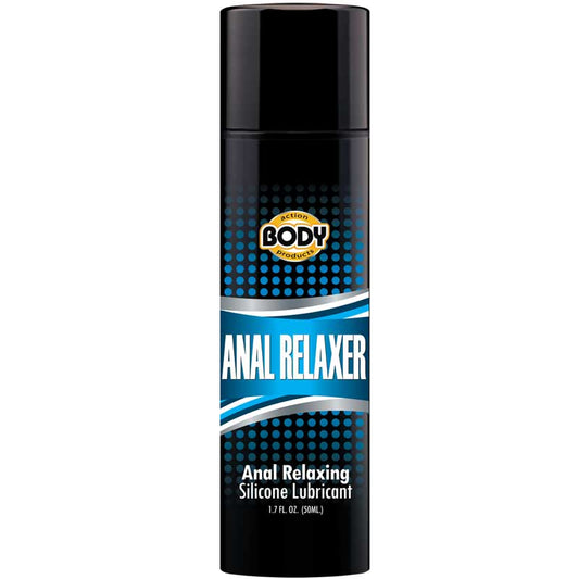 BODY ACTION - ANAL RELAXER SILICONE LUBE 1.7OZ