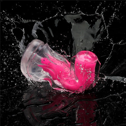 LOVETOY - 8.5'' LUMINO PLAY MASTURBATOR - PINK GLOW