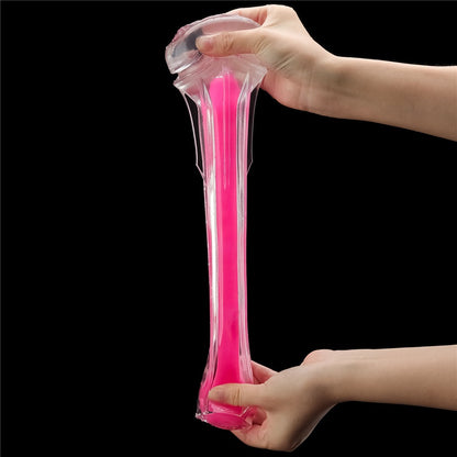 LOVETOY - 8.5'' LUMINO PLAY MASTURBATOR - PINK GLOW