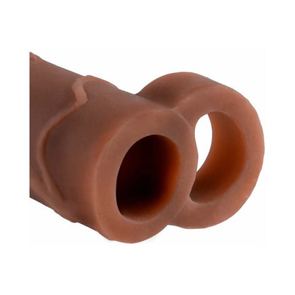 FANTASY X-TENSIONS PERFECT 2 IN. EXTENSION WITH BALL STRAP BROWN