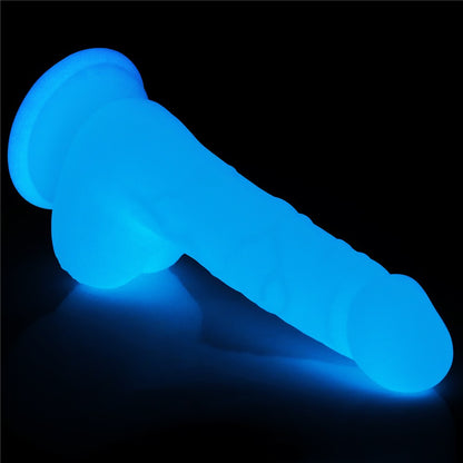 LOVETOY - 7.0'' LUMINO PLAY SILICONE DILDO_B15O50_3
