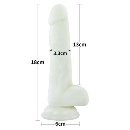 LOVETOY - 7.0'' LUMINO PLAY SILICONE DILDO_B15O50_3