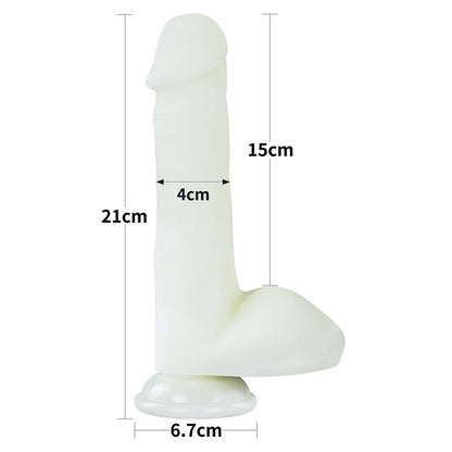LOVETOY - 8.0'' LUMINO PLAY SILICONE DILDO_B15O50_3