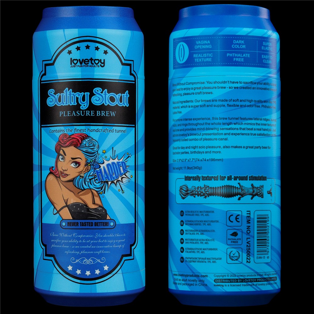 LOVETOY - PLEASURE BREW MASTURBATOR-SULTRY STOUT
