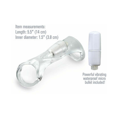 PIPEDREAM - FANTASY X-TENSIONS ANILLO VIBRADOR PARA PENE TRANSPARENTE