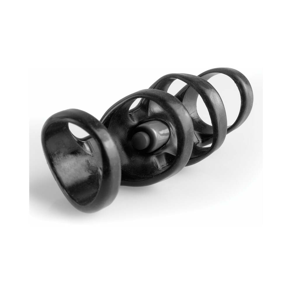 FANTASY X-TENSIONS VIBRATING POWER CAGE BLACK