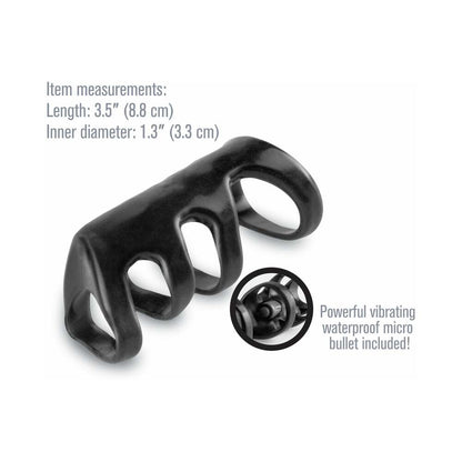 PIPEDREAM - FANTASY X-TENSIONS VIBRATING POWER CAGE BLACK