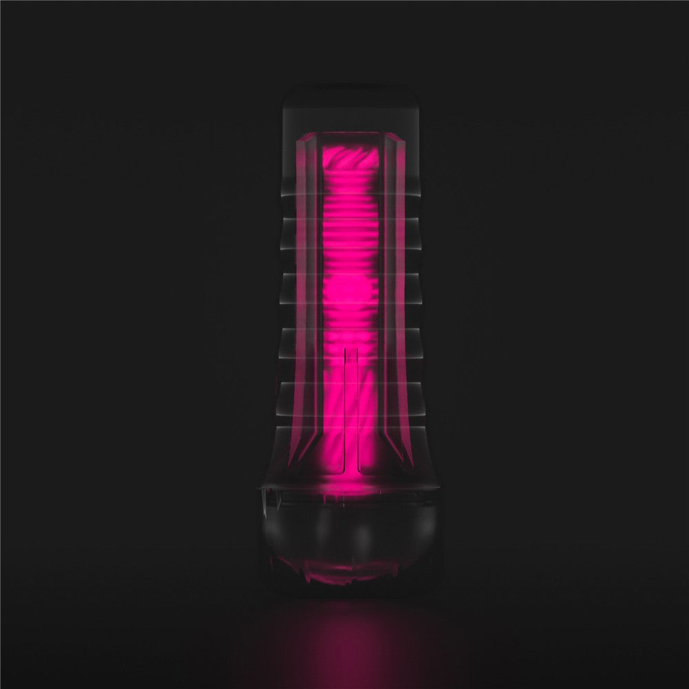 LOVETOY - 8.5'' LUMINO PLAY MASTURBATOR - PINK GLOW