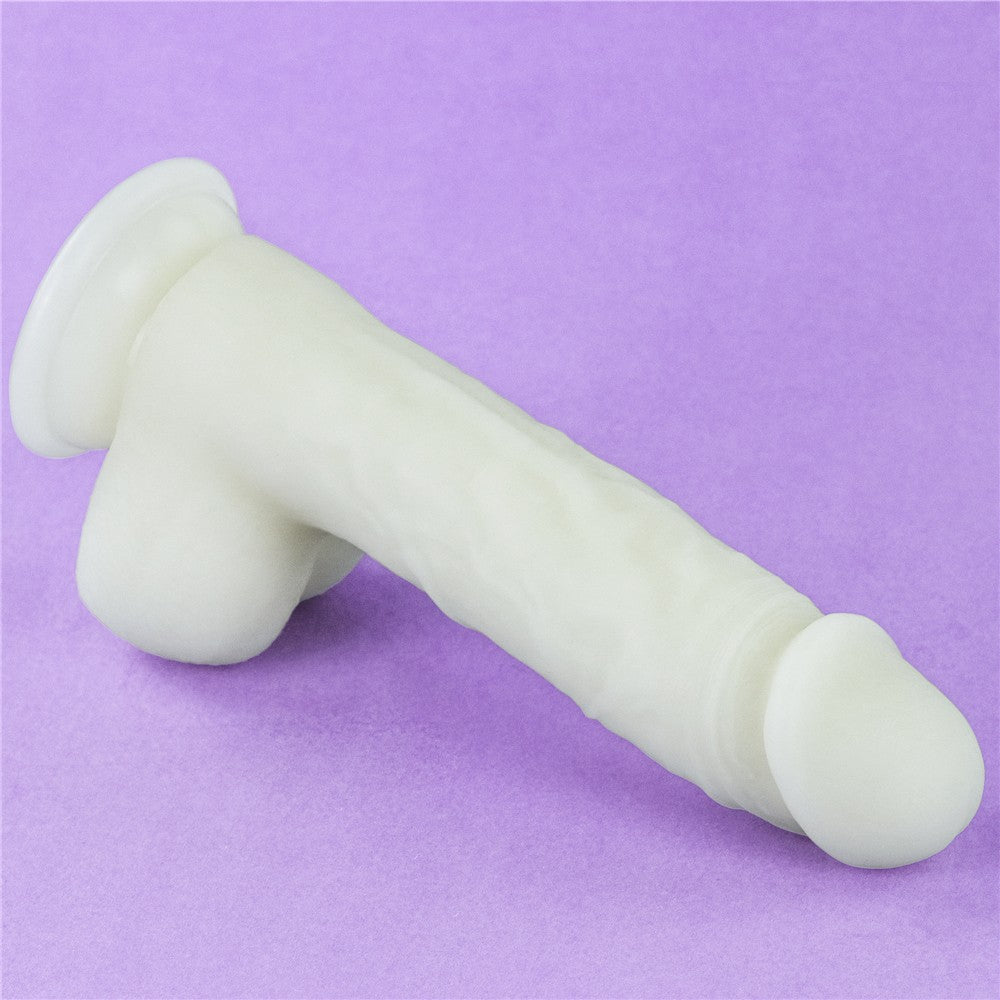 LOVETOY - 8.0'' LUMINO PLAY SILICONE DILDO_B15O50_3