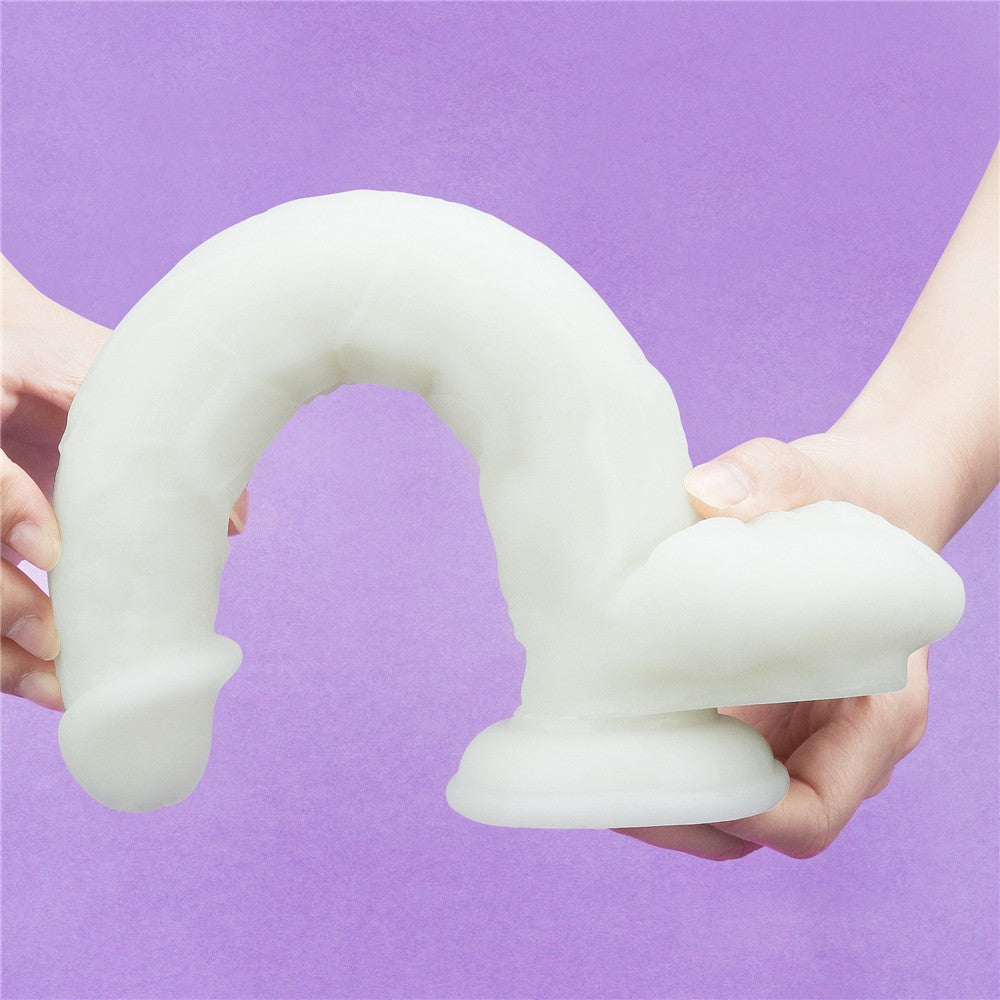 LOVETOY - 10.5'' LUMINO PLAY SILICONE DILDO_B15O50_3