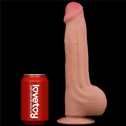 LOVETOY - 11.5'' KING SIZED SLIDING SKIN DUAL LAYER DONG