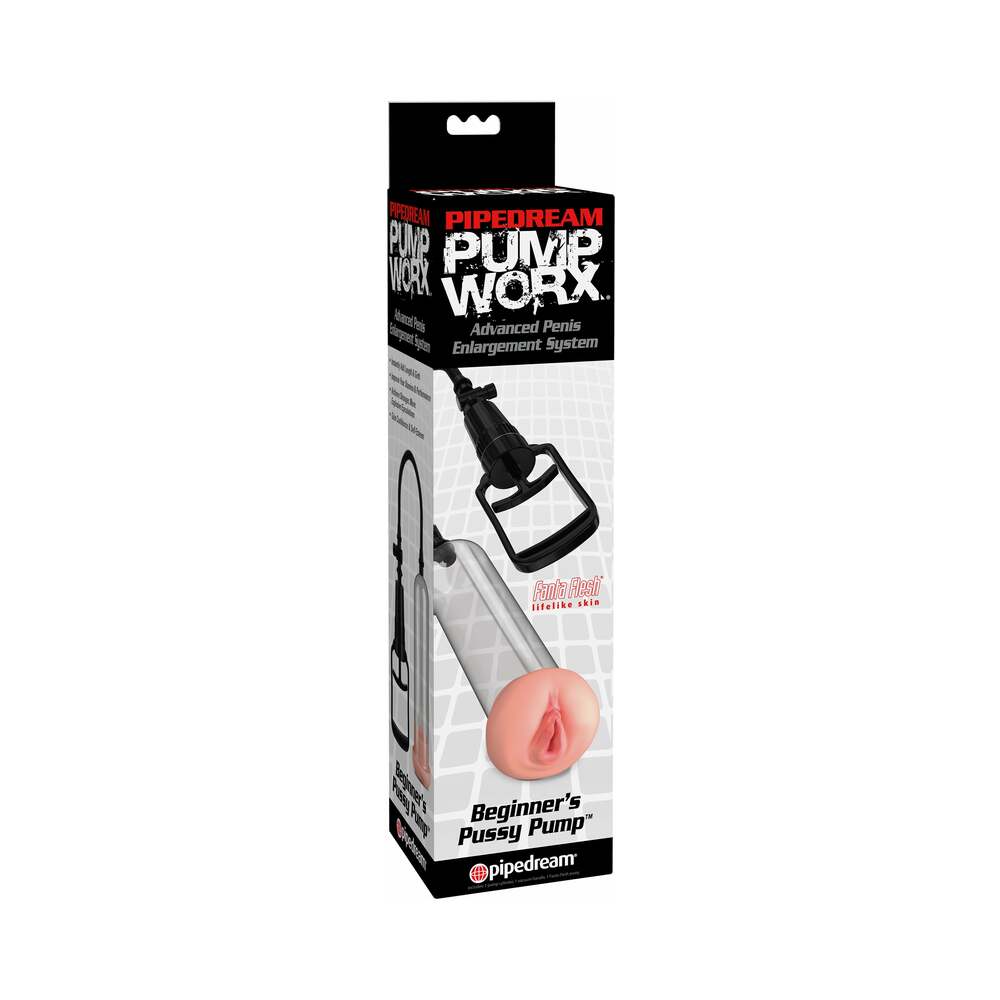 PUMP WORX - BOMBA DE ERECCIÓN CON VAGINA PARA PRINCIPIANTES