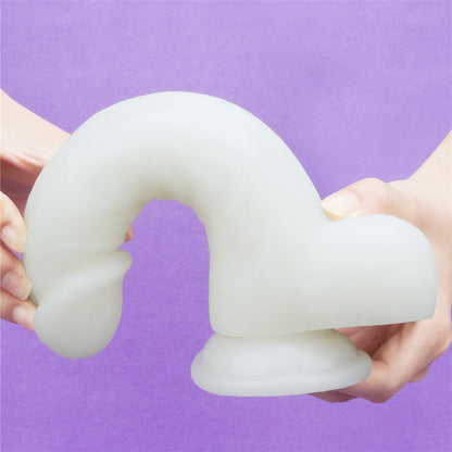 LOVETOY - 8.0'' LUMINO PLAY SILICONE DILDO_B15O50_3