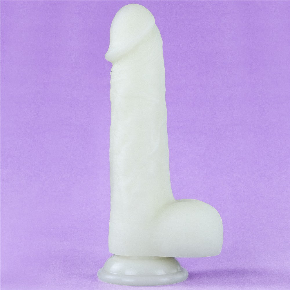 LOVETOY - 8.0'' LUMINO PLAY SILICONE DILDO_B15O50_3