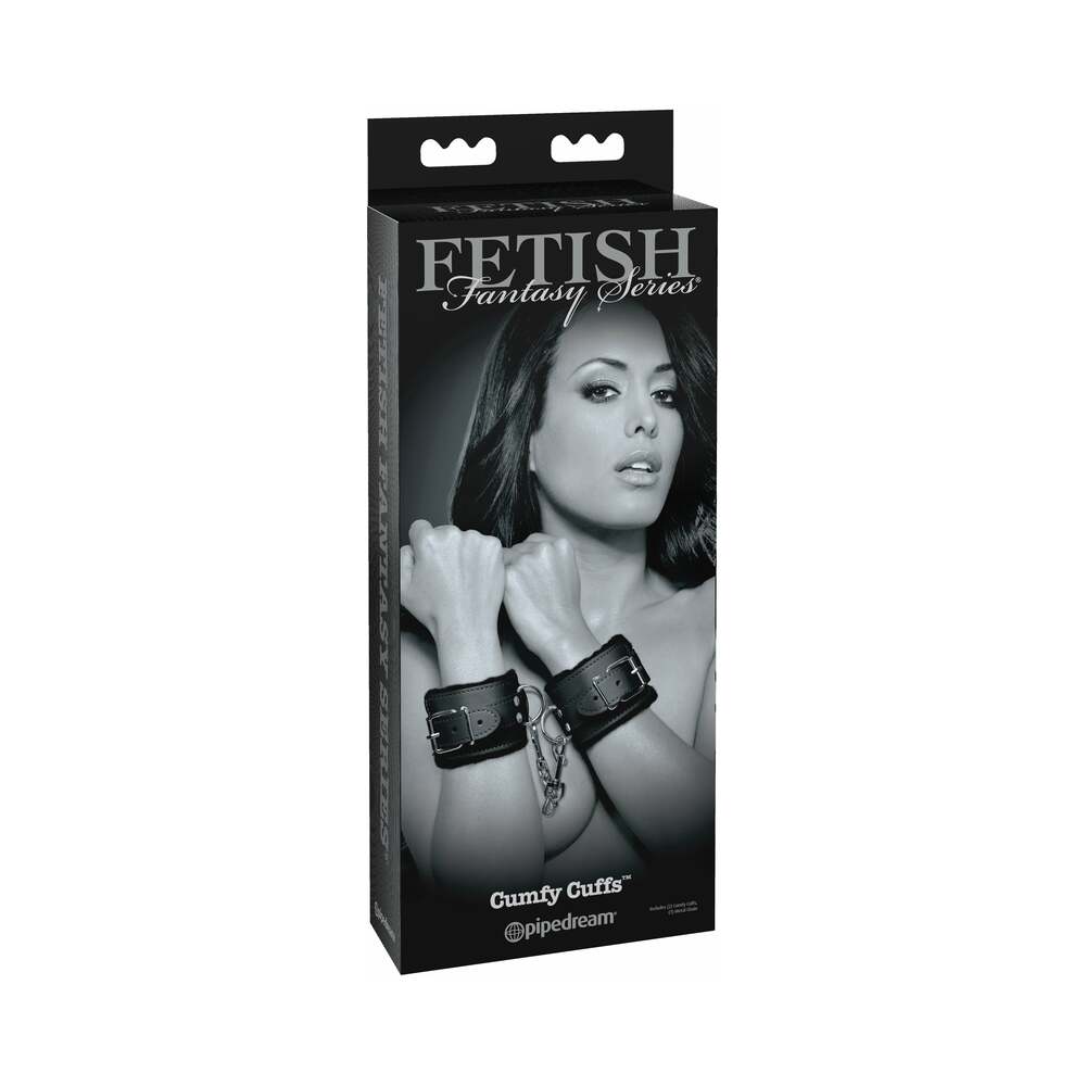 PIPEDREAM - FETISH FANTASY SERIES LIMITED EDITION ADJUSTABLE CUMFY CUFFS BLACK