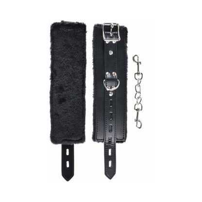 FETISH FANTASY SERIES LIMITED EDITION ADJUSTABLE CUMFY CUFFS BLACK